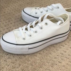 converse platform sneakers